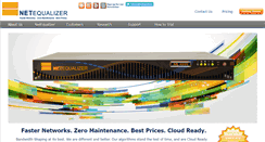 Desktop Screenshot of netequalizer.com